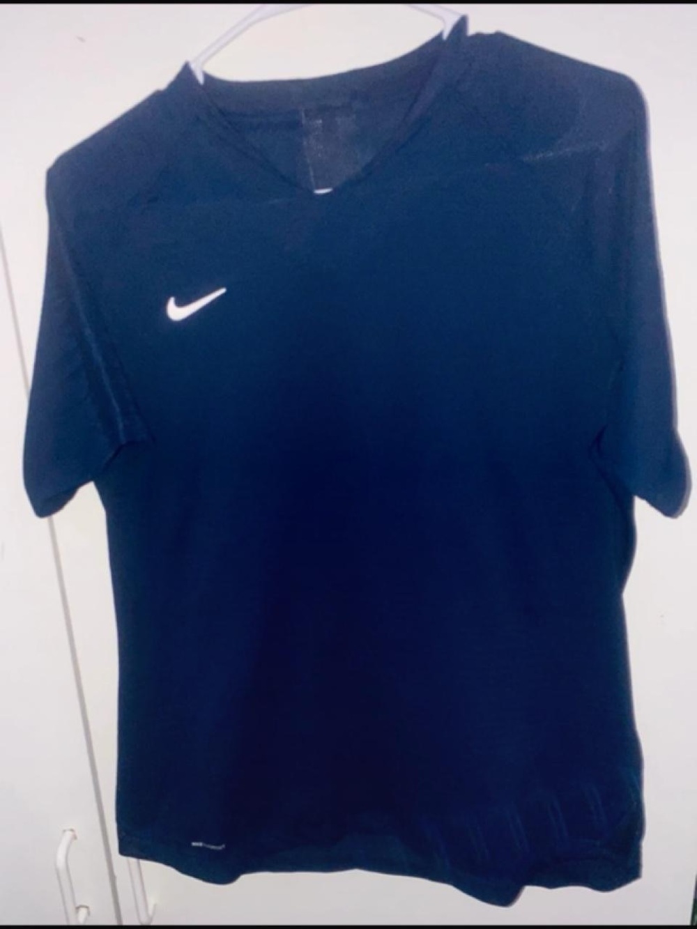 Nike Navy Blue Activewear Tee with logo